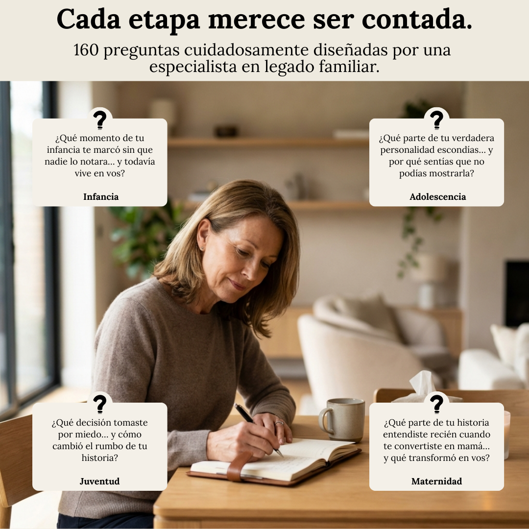 Mamá, contame tu historia + 3 bonos gratis | Relato Vivo