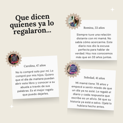 Mamá, contame tu historia + 3 bonos gratis | Relato Vivo